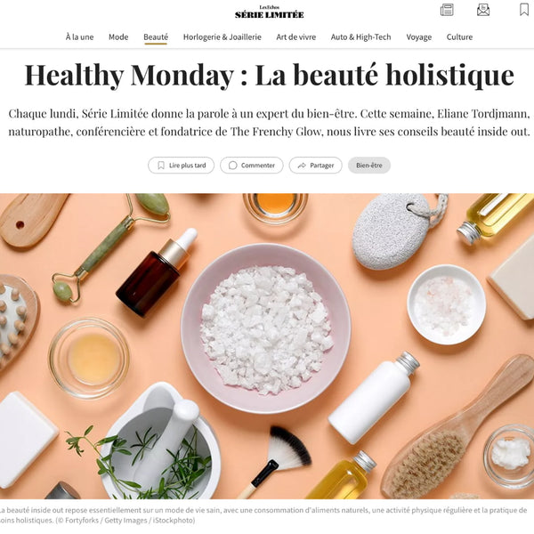 Différents éléments pour une beauté holistique